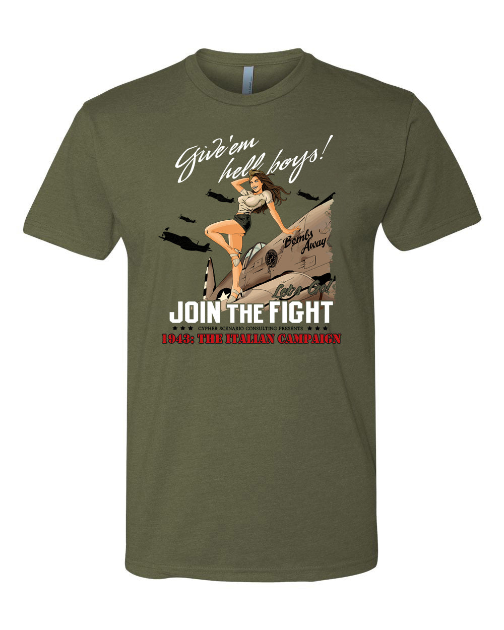 1943 Give'em Hell T-Shirt