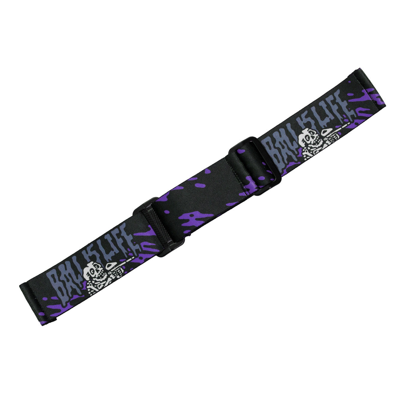 Goggle Strap - Ball is Life Purple