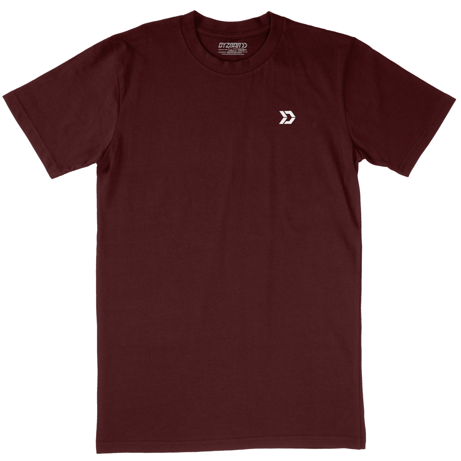 Brand T-Shirt - Burgundy