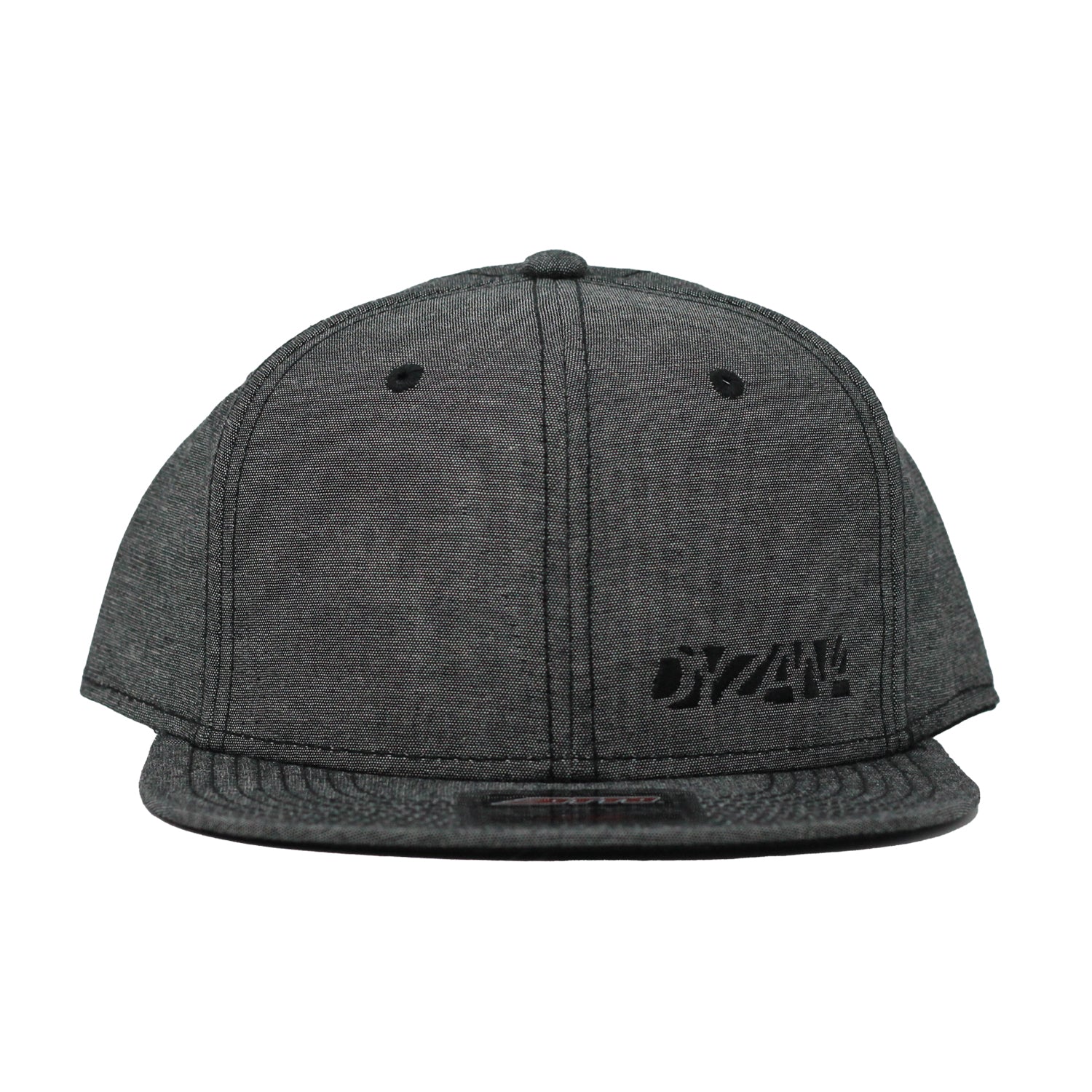 6 Panel Snapback Hat - Divide Charcoal