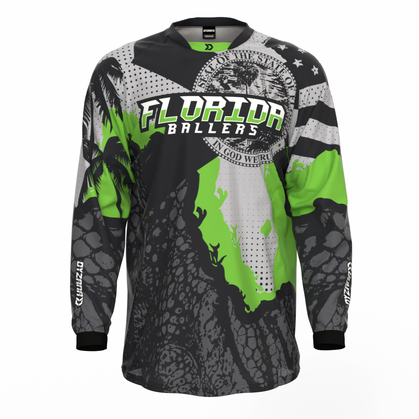 Grind Core Jersey - Florida Ballers - Lime
