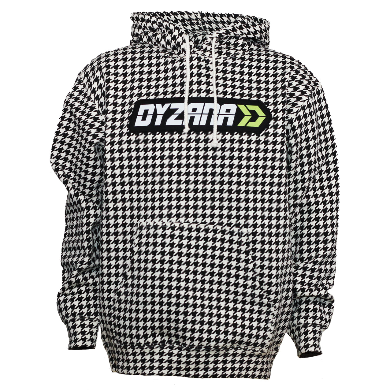Houndstooth Patchd Hoodie