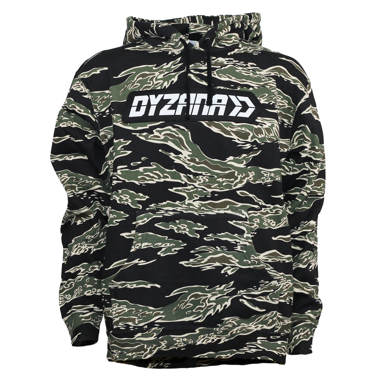 Tigerstripe Patchd Hoodie