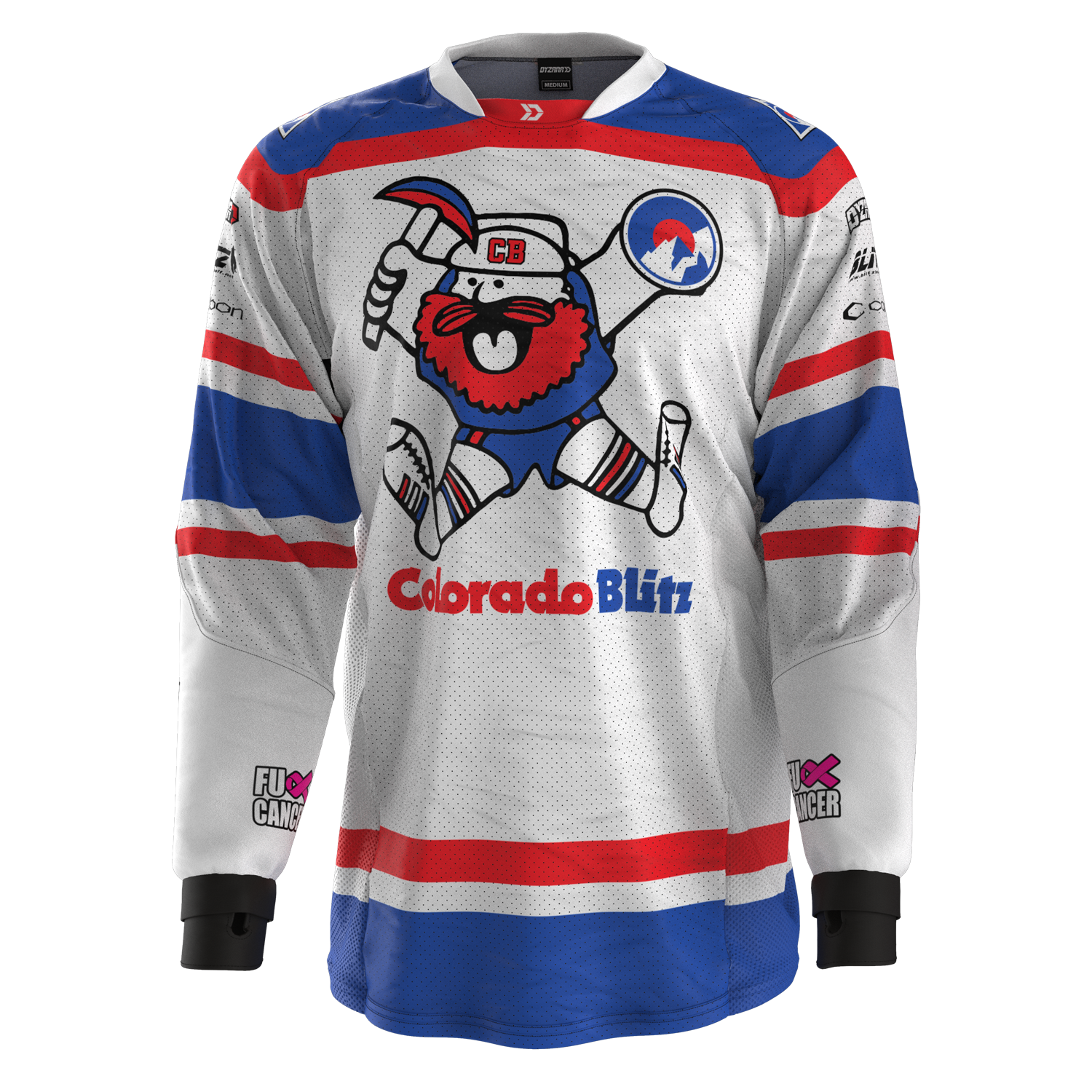 Grind Air Jersey - Colorado Blitz - White