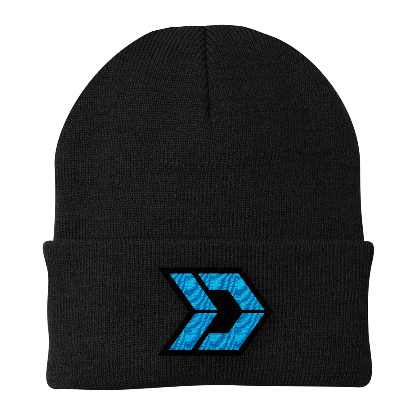 Brand Beanie - Blue