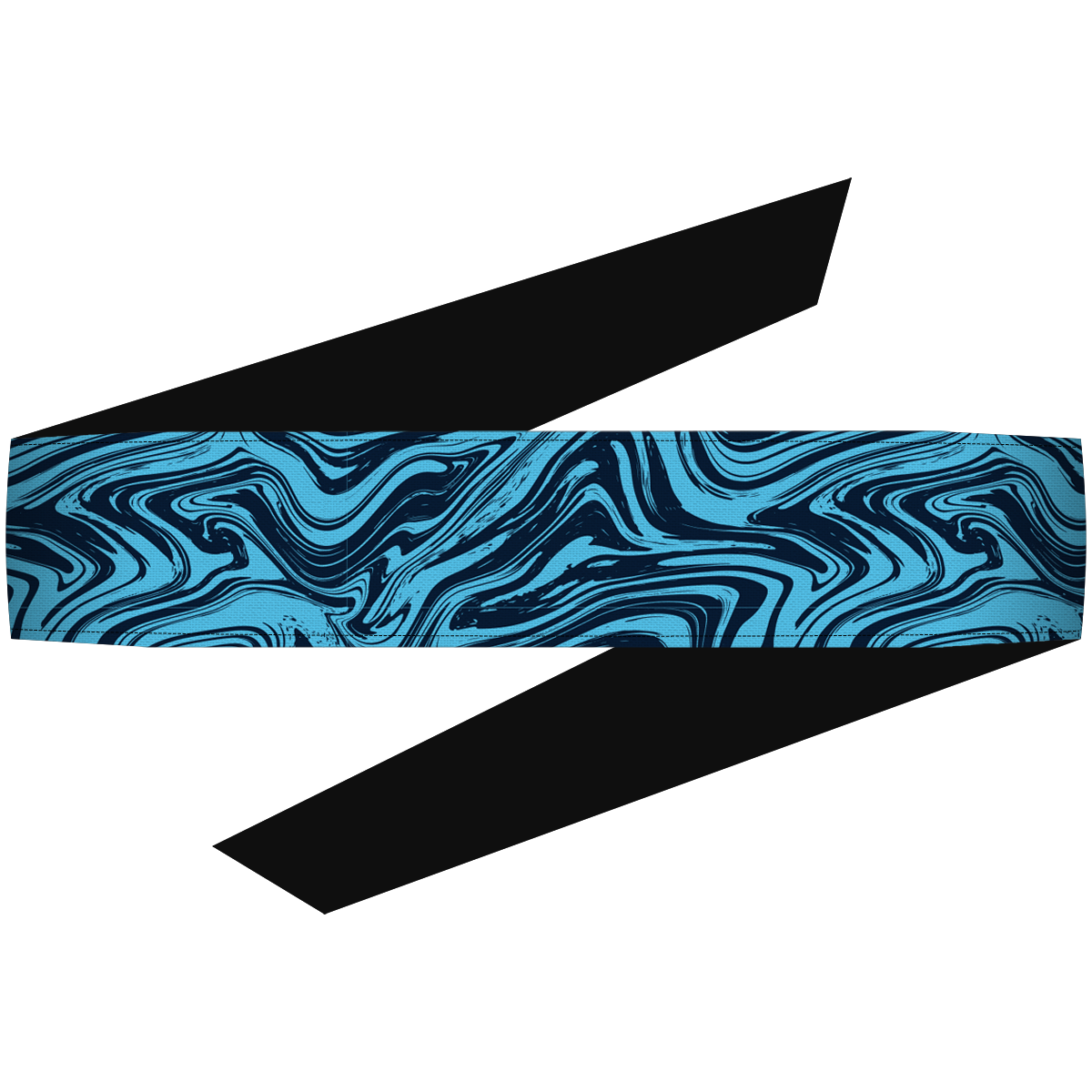 Marble Blue Headband