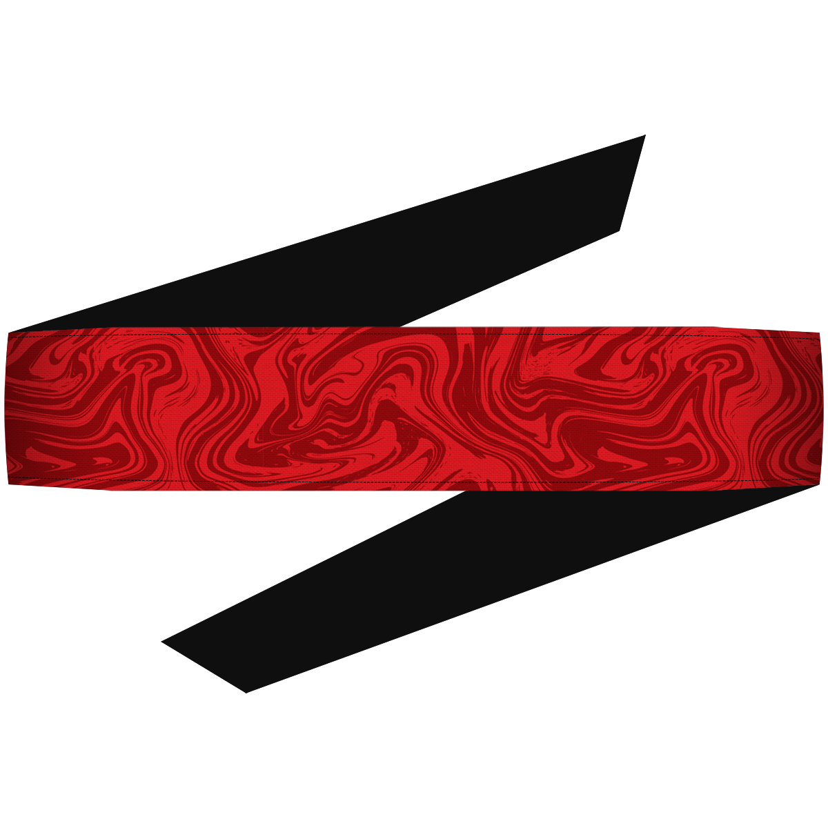 Marble Red Headband