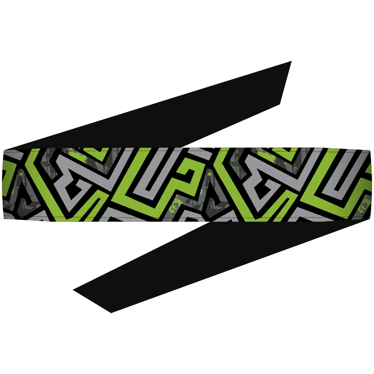 Maze Lime Headband