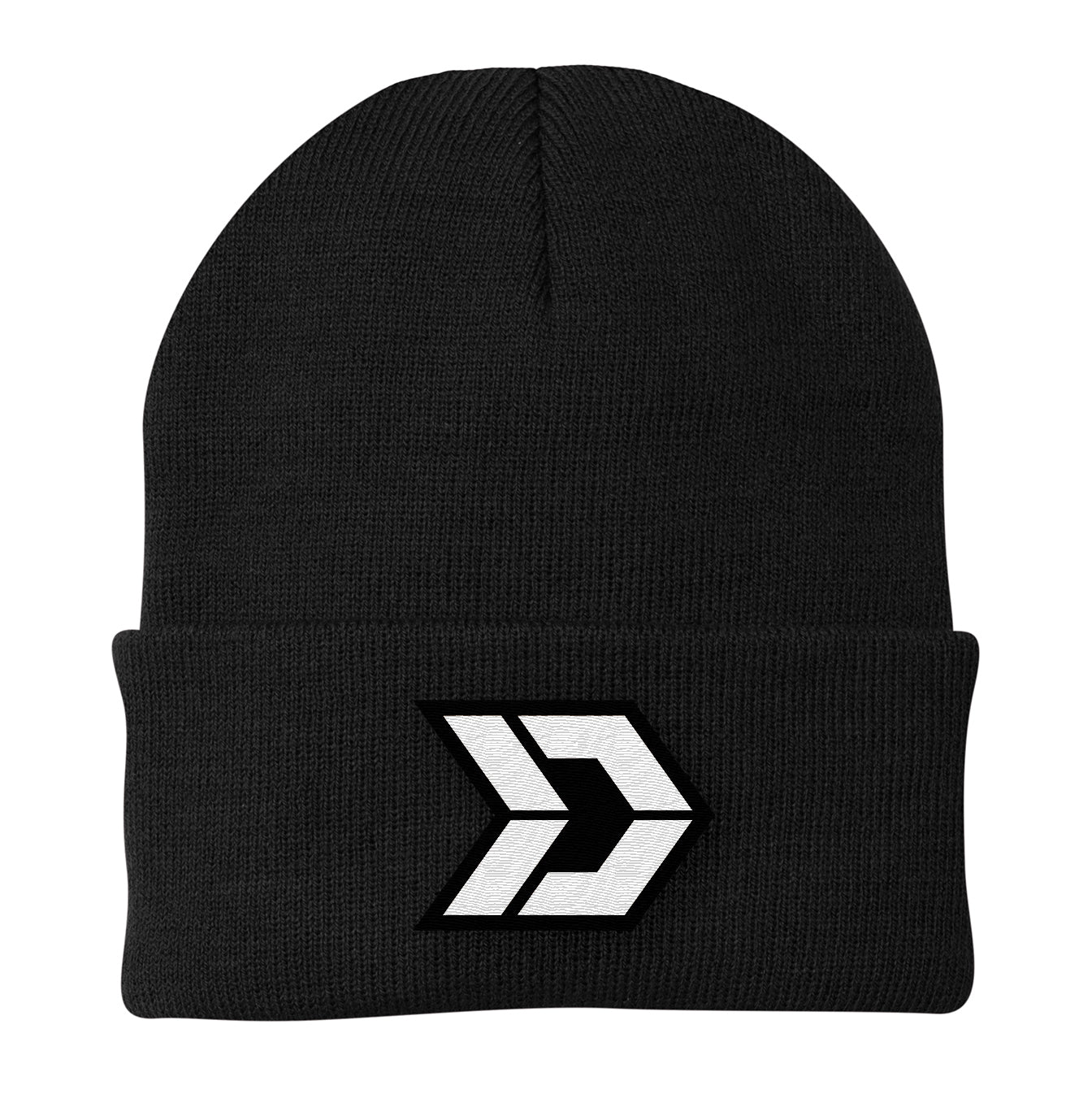 Brand Beanie - White