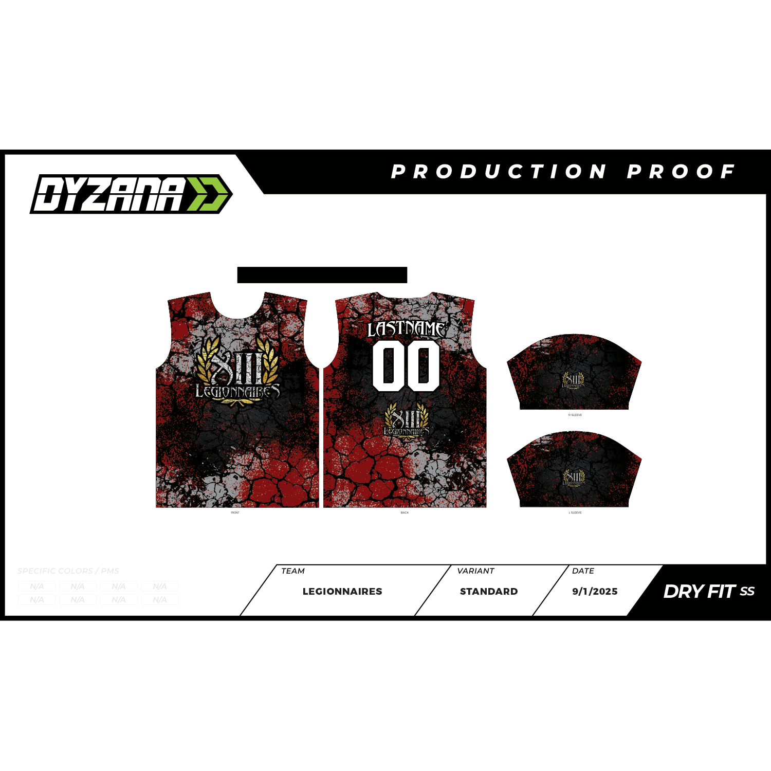 Dry Fit - 13th Legionnaires