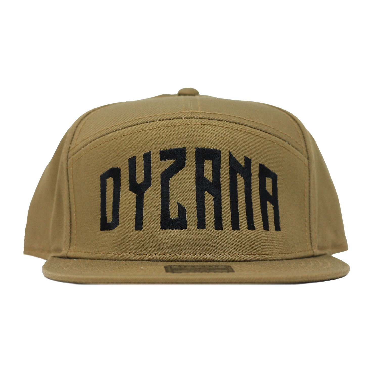 7 Panel Snapback Hat - Arch Tan