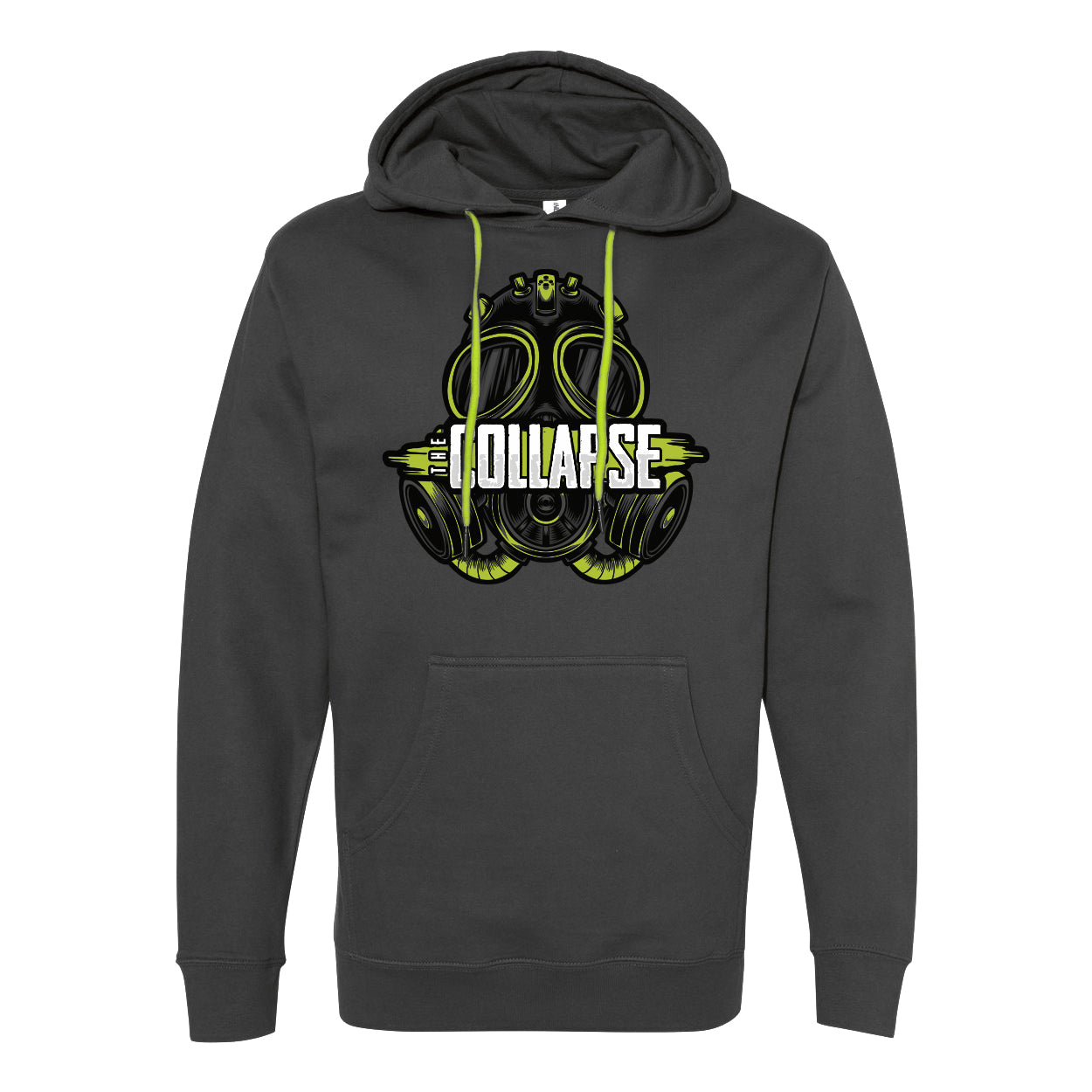 Collapse Charcoal Pullover Hoodie