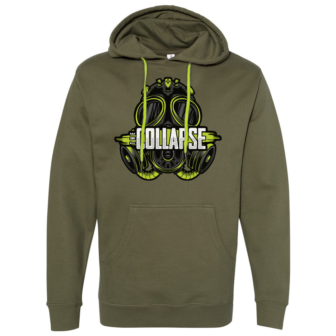 Collapse Olive Pullover Hoodie