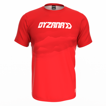 Clouds Red DryFit