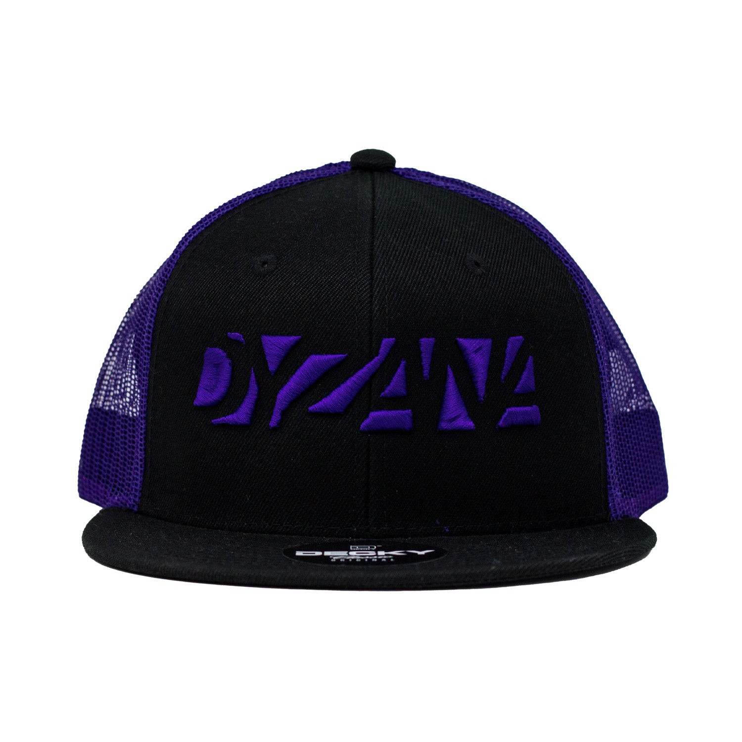 Trucker Snapback Hat - Depth Purple