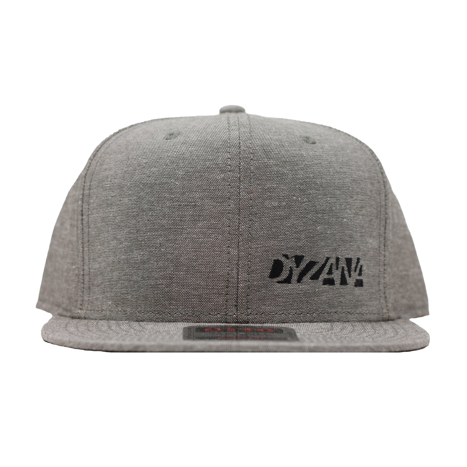 6 Panel Snapback Hat - Divide Heather