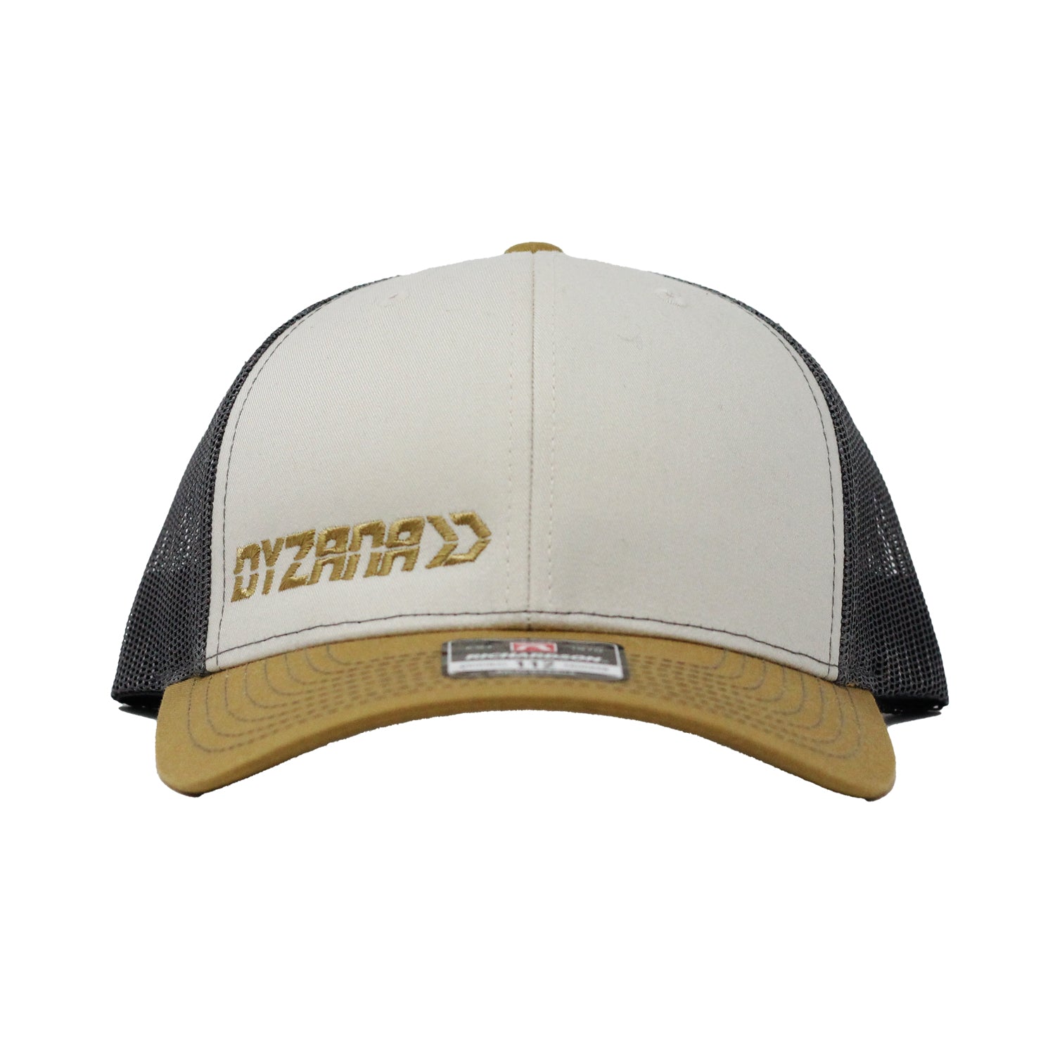 Mesh Snapback Hat - Gold
