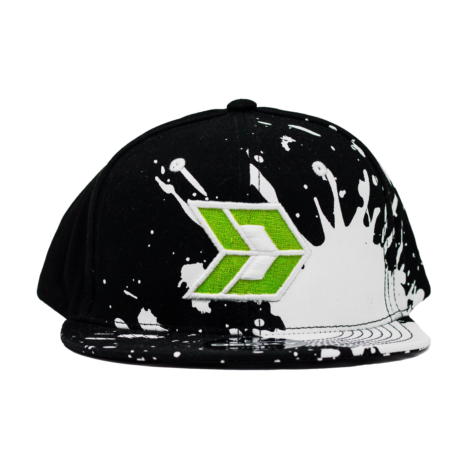 6 Panel Snapback Hat - Splatter