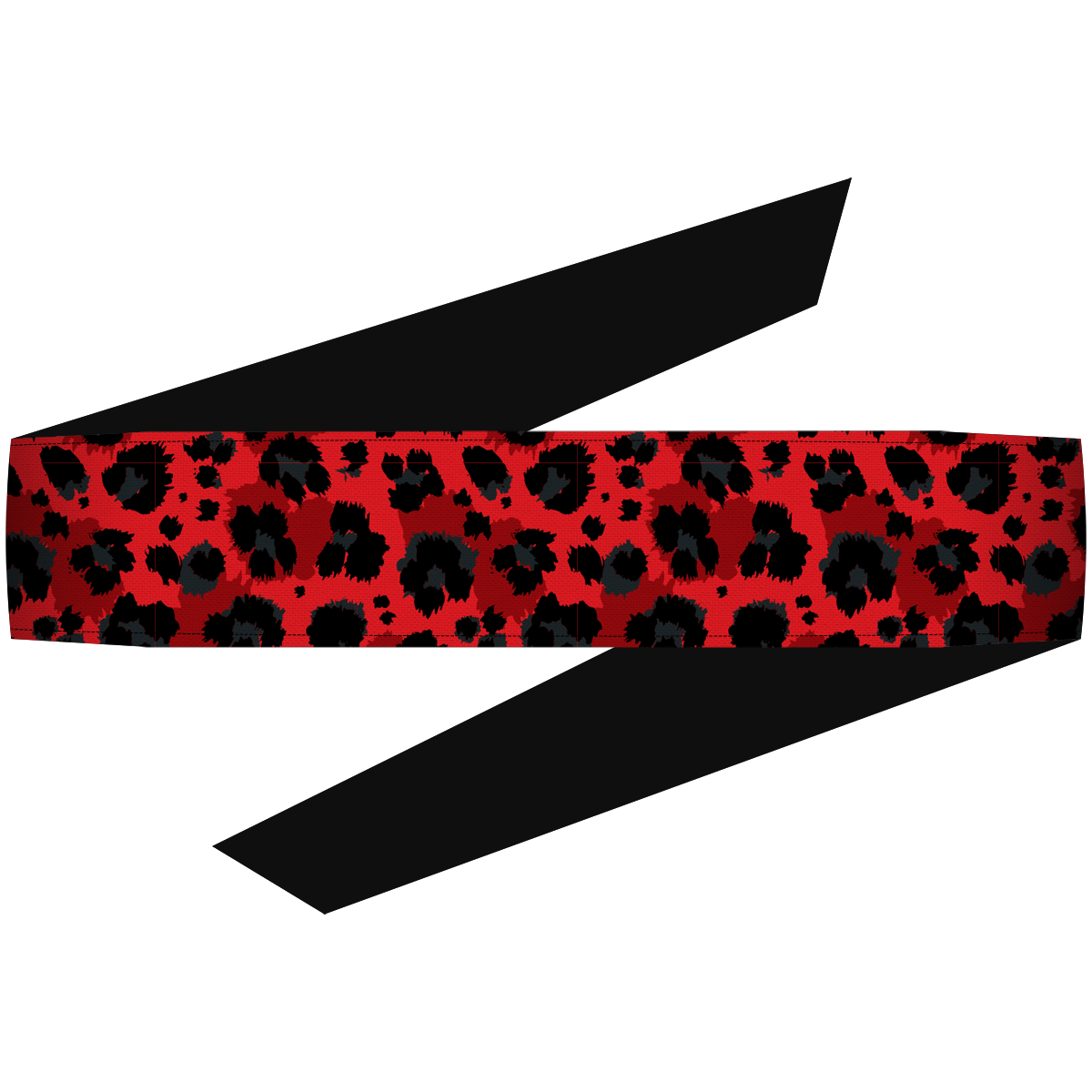 Cheetah Red Headband