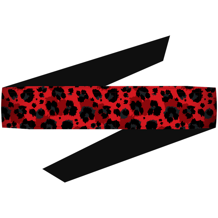 Cheetah Red Headband