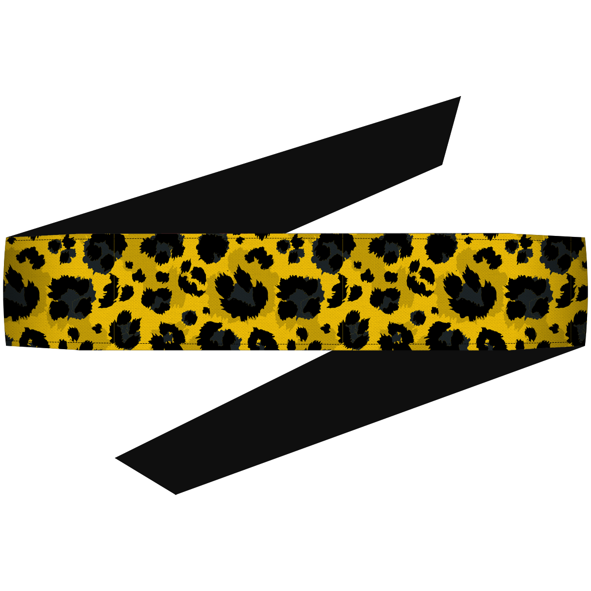 Cheetah Yellow Headband