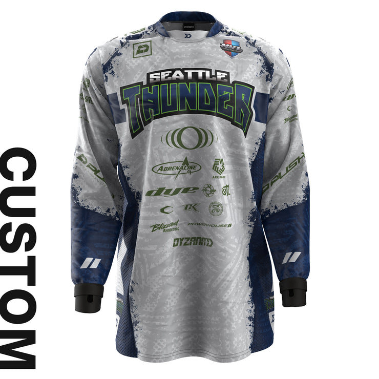 Grind Air Jersey - Thunder Silver