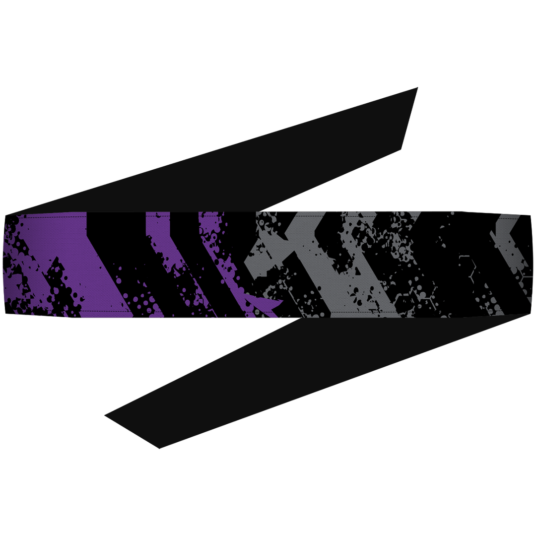 Grunge Purple Headband