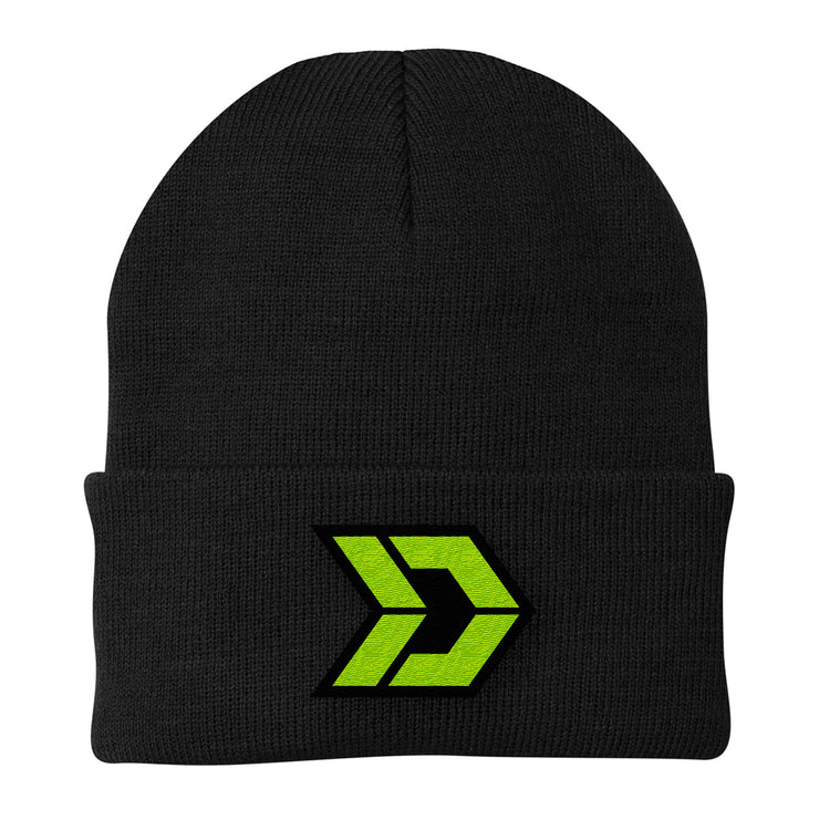 Brand Beanie - Lime