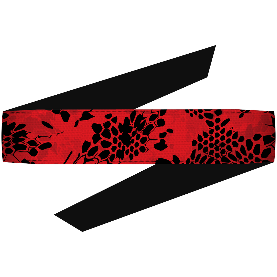 Mayhem Red Headband