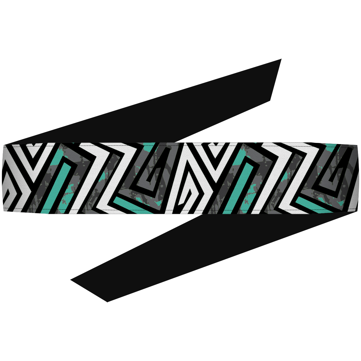 Maze Teal Headband