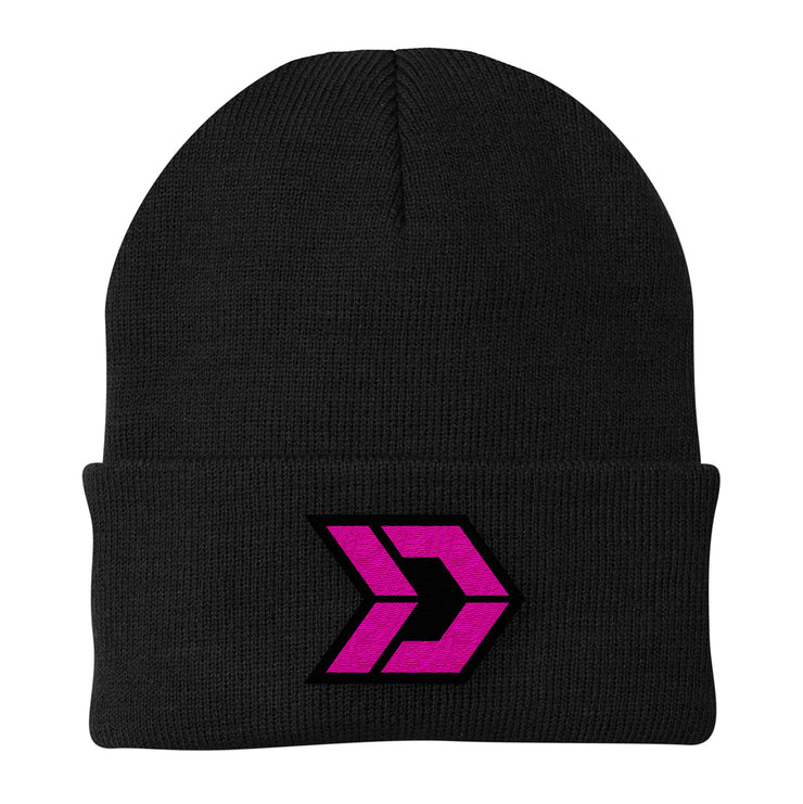 Brand Beanie - Pink