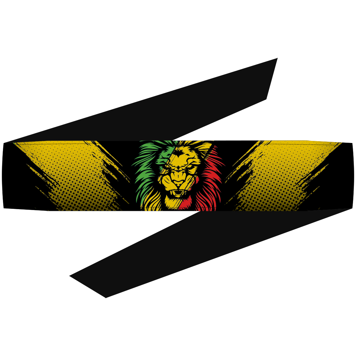 Rasta Lion Headband
