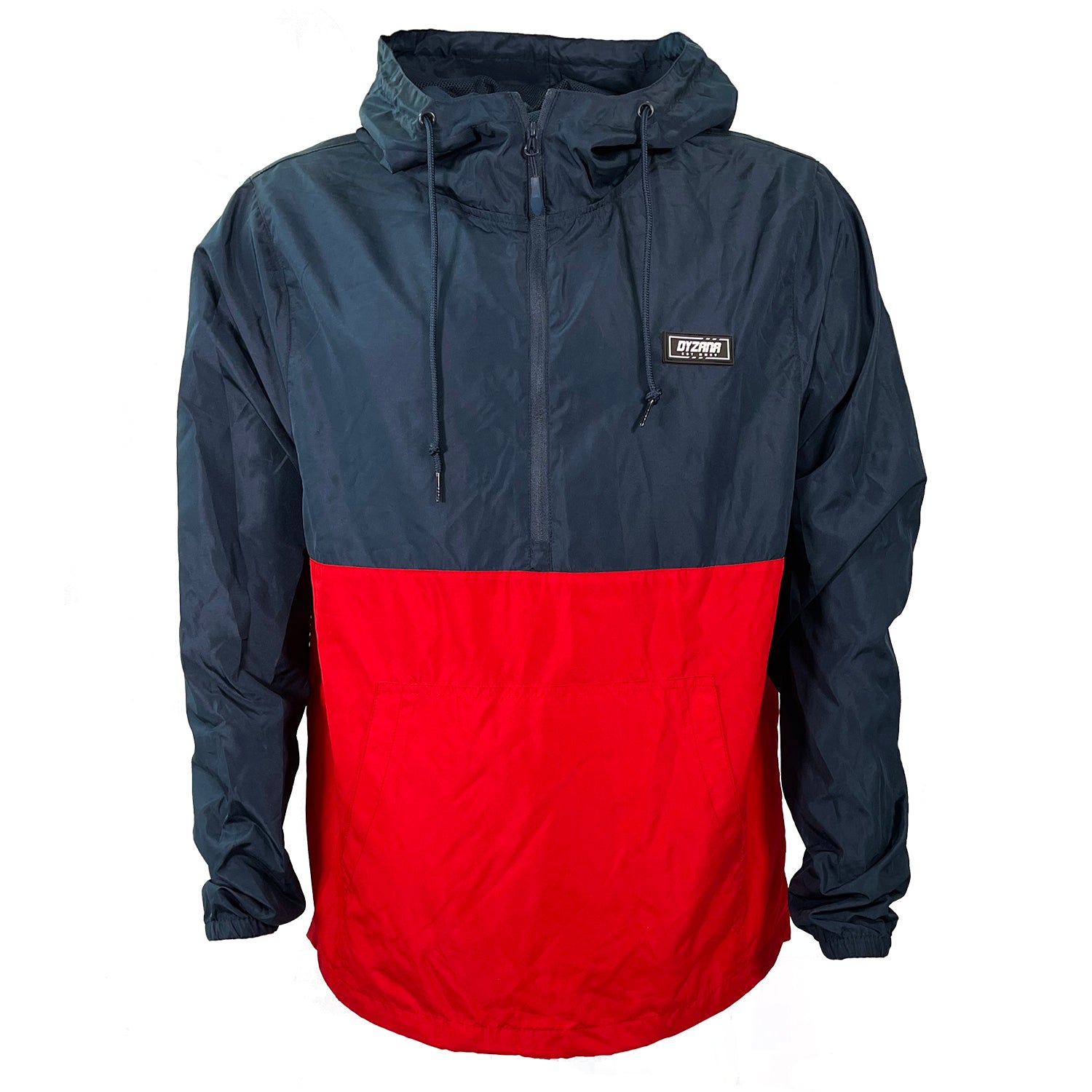 Elements 1/4 Zip Windbreaker - Navy/Red