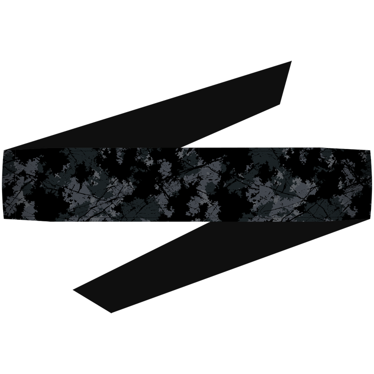 SplatterCamo Grey Headband