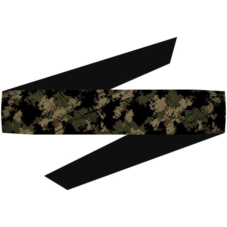 SplatterCamo Olive Headband