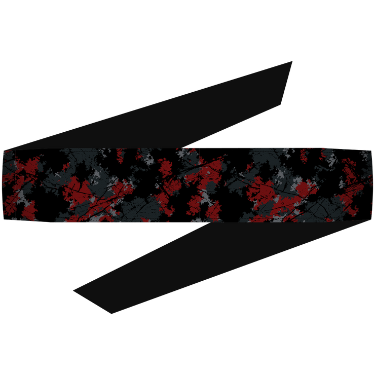 SplatterCamo Red Headband